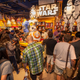 A crowd of fans in Chicago waited until midnight to buy new Star Wars merchandise on Sept. 4.